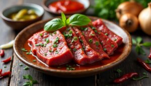 Langue de bœuf : recette de sauce piquante savoureuse