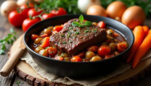 Bœuf bourguignon sans vin : la recette savoureuse