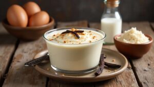 Crème anglaise sans œuf : recette facile et rapide