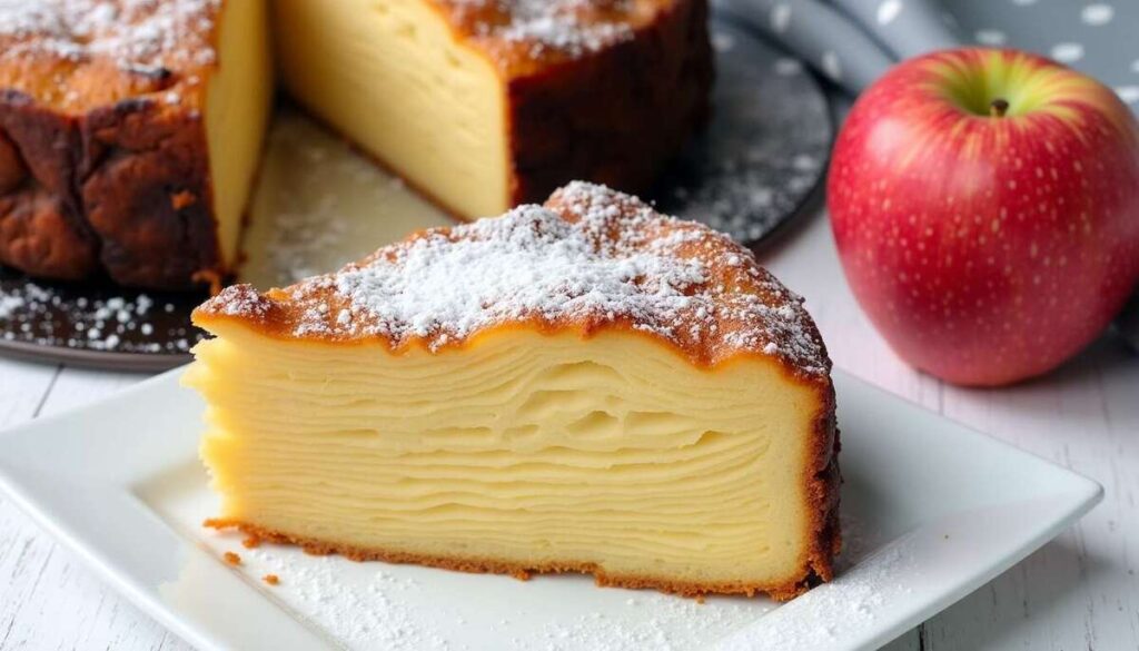 Gâteau invisible aux pommes : la recette facile et gourmande