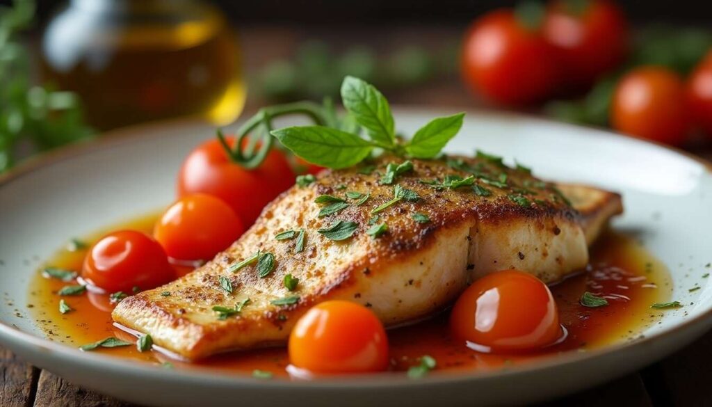 Lotte au four : recette simple et savoureuse