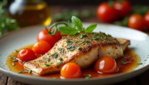 Lotte au four : recette simple et savoureuse