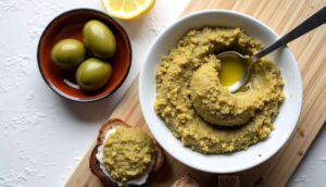 Recette facile : tapenade aux olives sans anchois