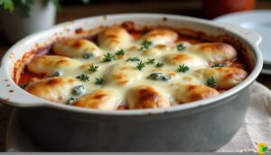 Gratin de courgettes et viande hachée : recette savoureuse