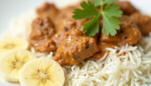Curry de filet mignon de porc en cocotte : recette savoureuse