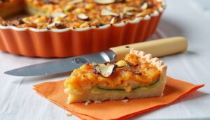 Recette de tarte aux carottes et poireaux facile et rapide