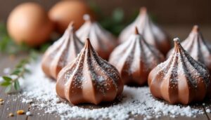 Recette facile de meringues au chocolat