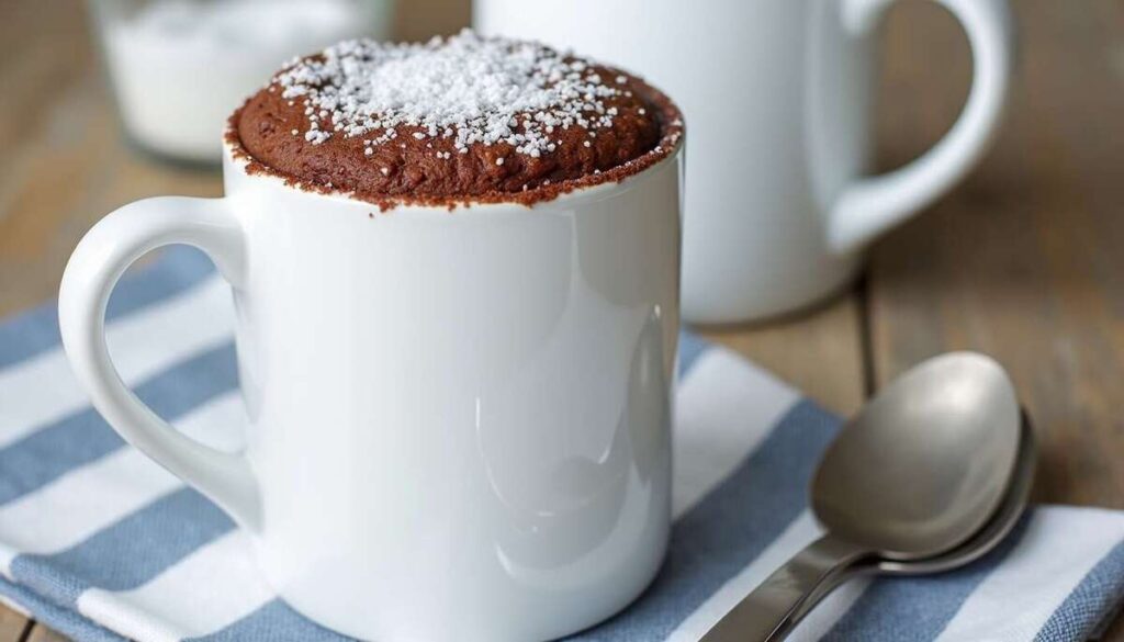 Mug cake chocolat-praliné : la solution anti-frustration prête en 2 minutes au micro-ondes