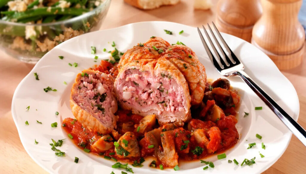 paupiettes de veau à la crème et aux champignons recette savoureuse