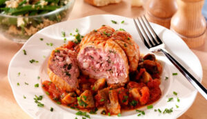 paupiettes de veau à la crème et aux champignons recette savoureuse