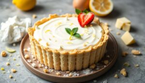 Cette tarte légère au yaourt est une alternative parfaite au cheesecake