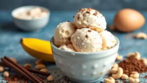 Ce dessert glacé sans sucre raffiné remplace à merveille la crème glacée
