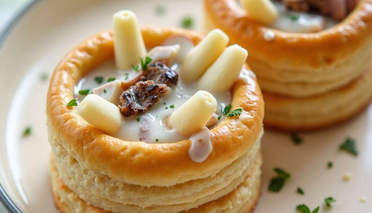Bouchées à la reine aux quenelles : recette savoureuse