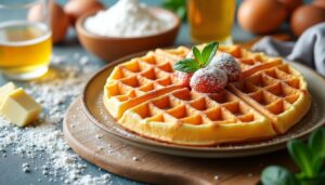 Gaufre croustillante à la bière : recette facile et savoureuse