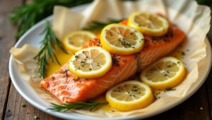 Saumon en papillote à l’Airfryer : recette facile et rapide