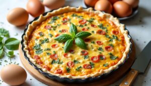 Recette facile : quiche au thon