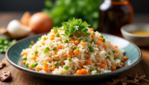 Riz Cantonais Vietnamien : recette Authentique et Savoureuse