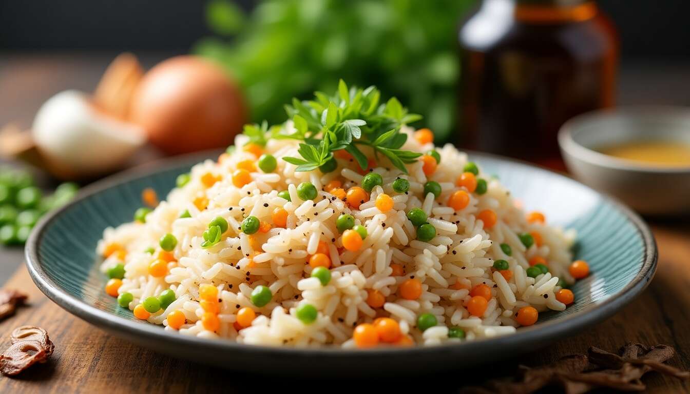 Riz Cantonais Vietnamien : recette Authentique et Savoureuse