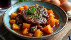 Bourguignon de joue de bœuf : recette savoureuse et traditionnelle