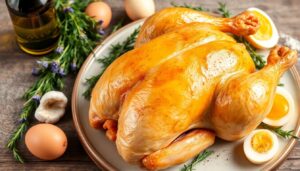 Poulet rôti à basse température : recette savoureuse et tendre