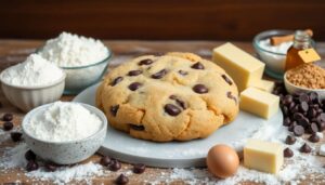 Recette du cookie géant moelleux et gourmand
