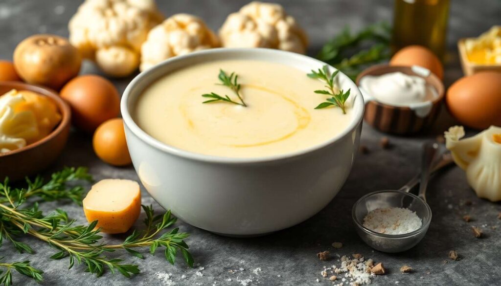 Velouté de pomme de terre et chou-fleur : recette facile et savoureuse