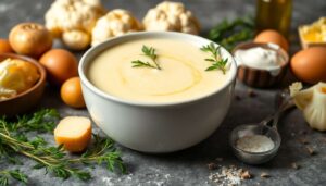 Velouté de pomme de terre et chou-fleur : recette facile et savoureuse