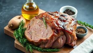 Épaule d'agneau confite au four : recette savoureuse