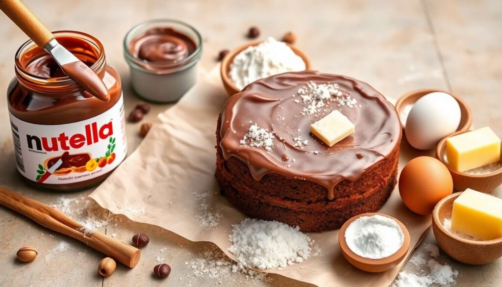 Recette gourmande de gâteau au Nutella