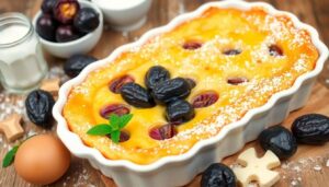 Clafoutis aux pruneaux : recette gourmande et facile
