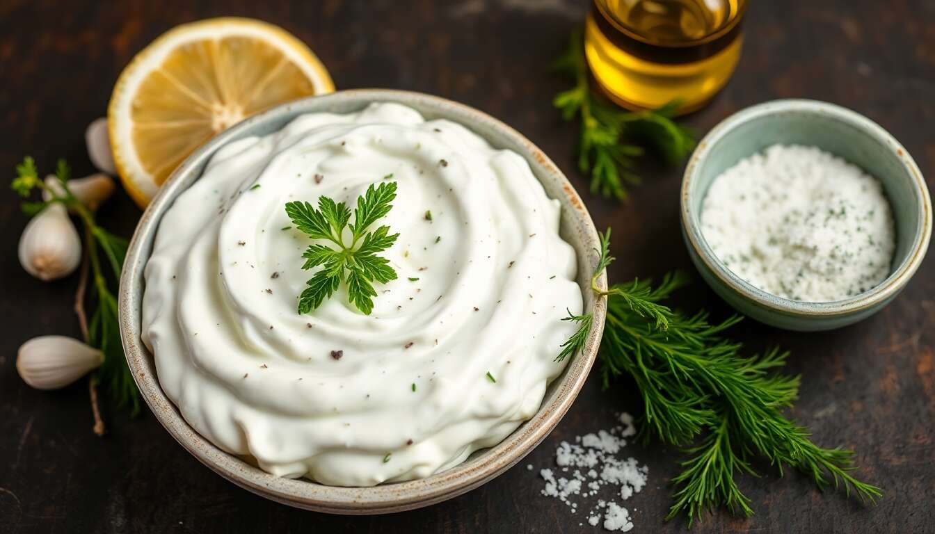 Recette de Tzatziki Au Fromage Blanc : fraîcheur Grecque