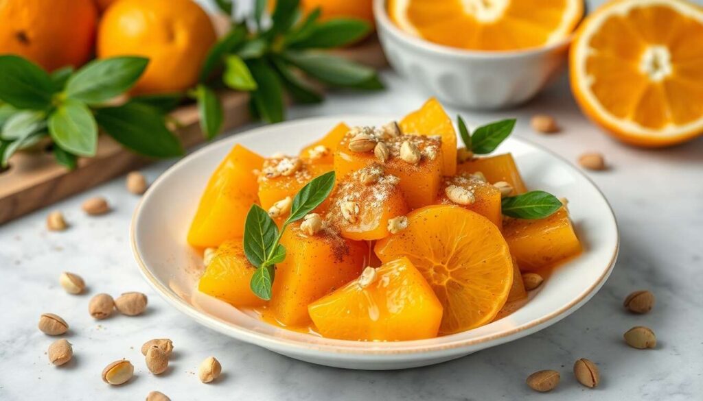 Salade d'oranges épicée : recette facile et savoureuse