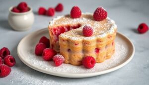 Gâteau magique à la framboise : découvrez la recette délicieuse