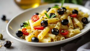Salade de pâtes à l’huile d’olive : recette facile et savoureuse