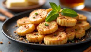 Recette facile : bananes à la poêle