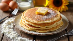 Recette facile et rapide de Pancakes moelleux