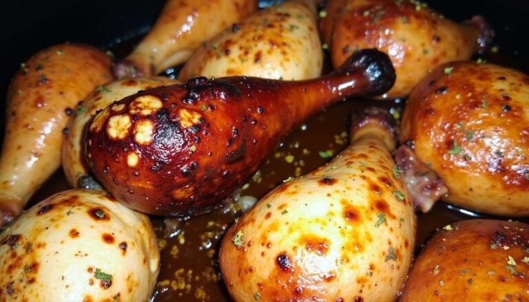 Cuisses de poulet au four : recette savoureuse et facile