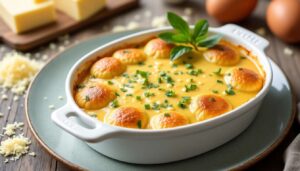 Gratin de quenelles à la béchamel : recette savoureuse
