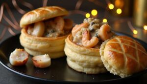 Bouchées à la reine au poisson : recette savoureuse