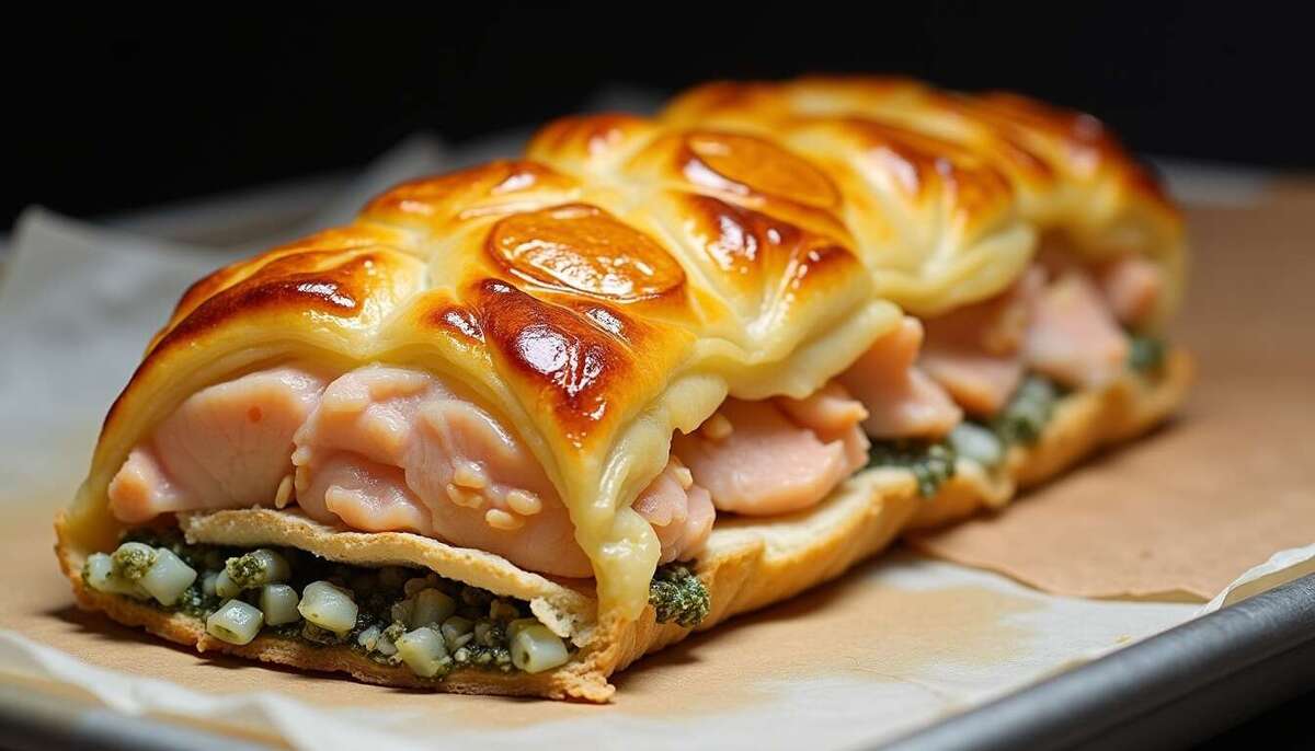 Koulibiac de saumon facile : recette gourmande