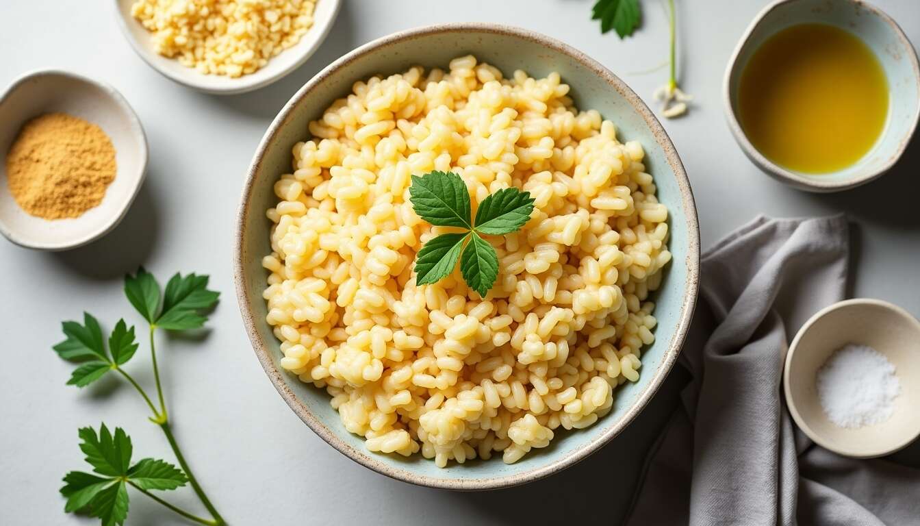 Ce risotto healthy sans crème est aussi crémeux que le vrai