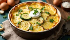 Ce gratin aux courgettes et pommes de terre est devenu un incontournable