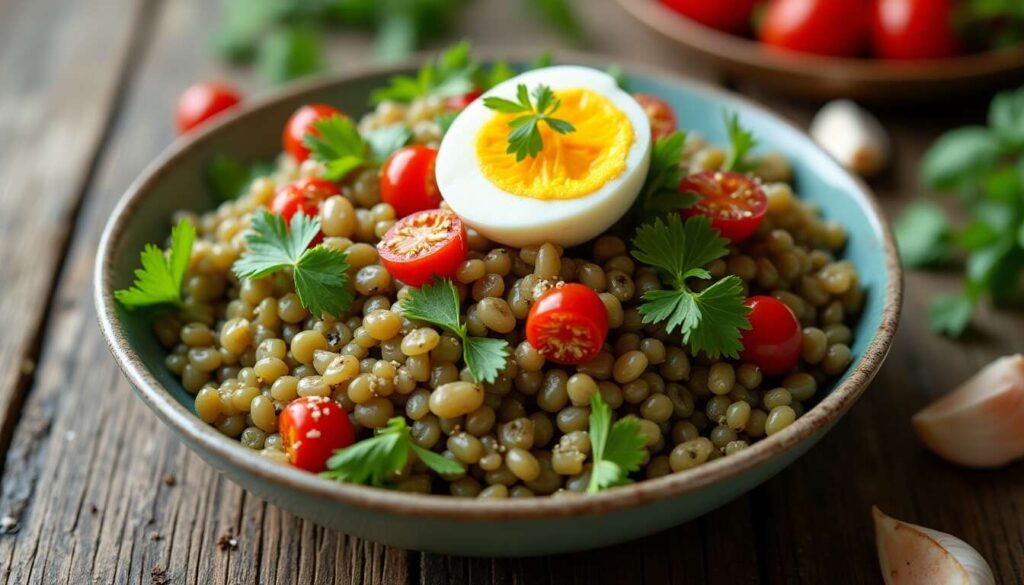 Salade tiède de lentilles : le dîner healthy qui réchauffe
