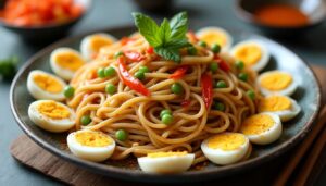 Ce plat de nouilles sautées se fait en 10 min top chrono