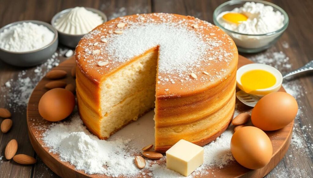 Génoise aux amandes : recette facile et savoureuse