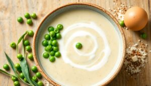 Velouté de petits pois : la recette crémeuse et savoureuse