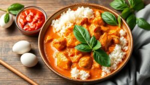 Curry rouge thaïlandais parfumé : recette exotique et savoureuse