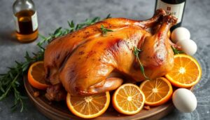 Canette rôtie à l'orange : une recette gourmande et facile