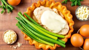 Tarte aux poireaux et poulet : recette facile et savoureuse