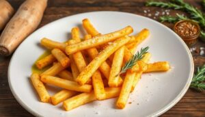 Recette de frites de panais croustillantes